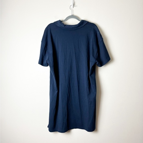 HAVEN WELL WITHIN • Women’s Polished Lounge Polo Dress Navy Size XXL - Picture 4 of 7